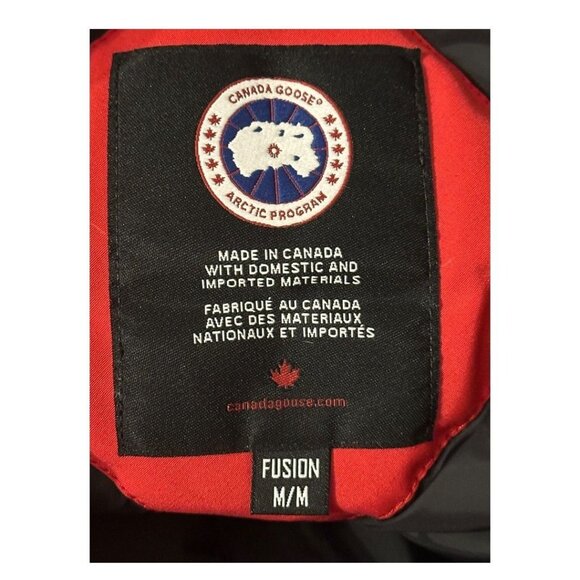 Canada Goose Expedition Parka Fusion Fit Heritage Red Jacket Coat Men's M New - Picture 6 of 16
